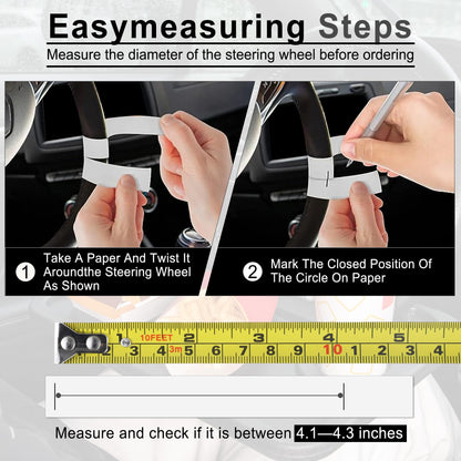 JUSTTOP Car Steering Wheel Desk for Laptop Black